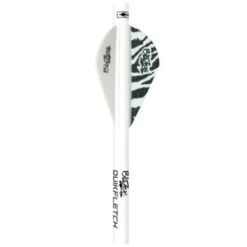 Bohning Blazer QuikFletch True Fletch Vanes 6 Pack White Tiger Blazer Standard 101001WT