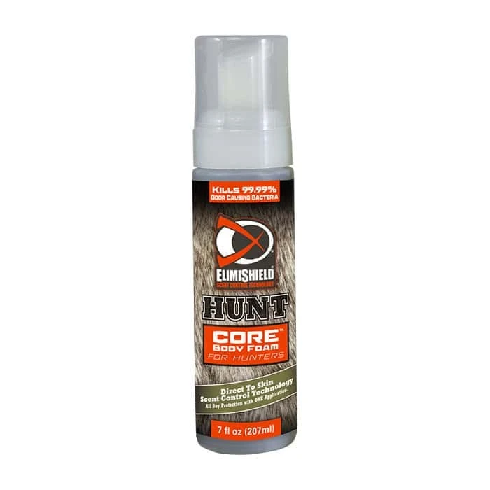 ElimiShield HUNT Core Body Foam Scent-Eliminating Sanitizer For Hunters 7oz (UNSCENTED) 3 ElimiShield HUNT Core Body Foam Scent-Eliminating Sanitizer For Hunters 7oz (UNSCENTED)