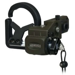 Hamskea Archery Solutions Arrow Rest Hybrid Pro Micro-Tune OD Green Right Hand Drop-Away 210774