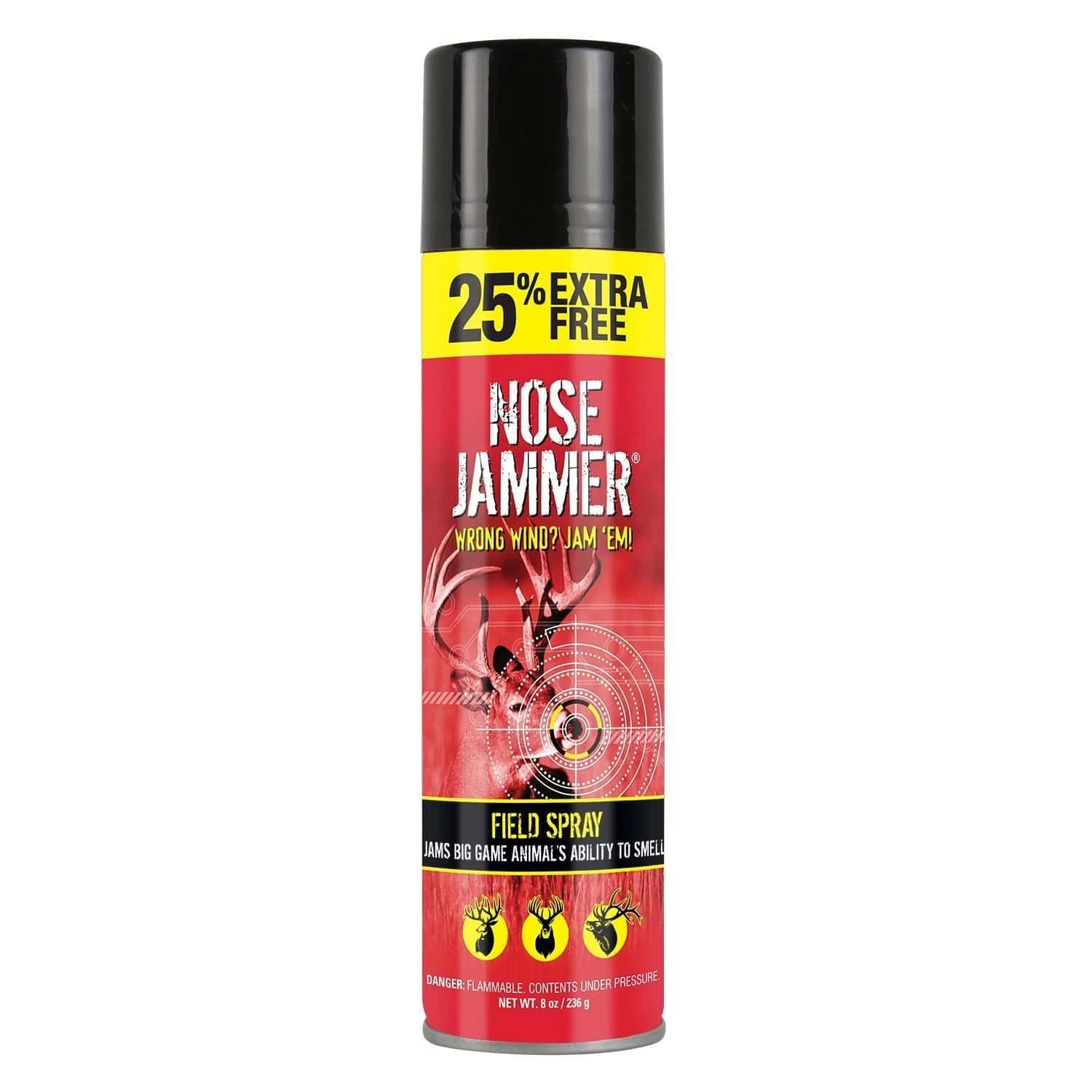 Nose Jammer Scent Elimination 8oz. Field Spray 3298 3 Nose Jammer Scent Elimination 8oz. Field Spray 3298