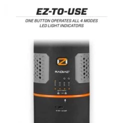OZ ScentLok OZ Radial EZ Ozone Deodorizer Deluxe Package W/ Free Power Bank 4151090 + 4150992 -Hunting Supply Store OZ 18171 ScentLok OZ Radial EZ Black Ozone Unit 4151090 090 Controls
