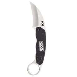 SOG Knives GAMBIT SHEEPSFOOT SATIN 2.58″ Blade SOG-GB1001-CP