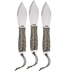 SOG Knives FLING THROWING KNIVES SET OF 3 W/ Nylon Sheath SOG-FX41N-CP