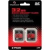 Stealth Cam SD HC Memory Card 32GB 2 Pack STC-32GB-2PK 2 Stealth Cam SD HC Memory Card 32GB 2 Pack STC-32GB-2PK -Hunting Supply Store Stealthcam 02726 Stealth Cam 32GB SD CARD DOUBLE PACK STC 32GB 2PK