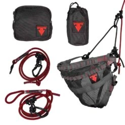 TrophyLine Tree Saddle Covert Lite Saddle Kit Safety Harness L/XL