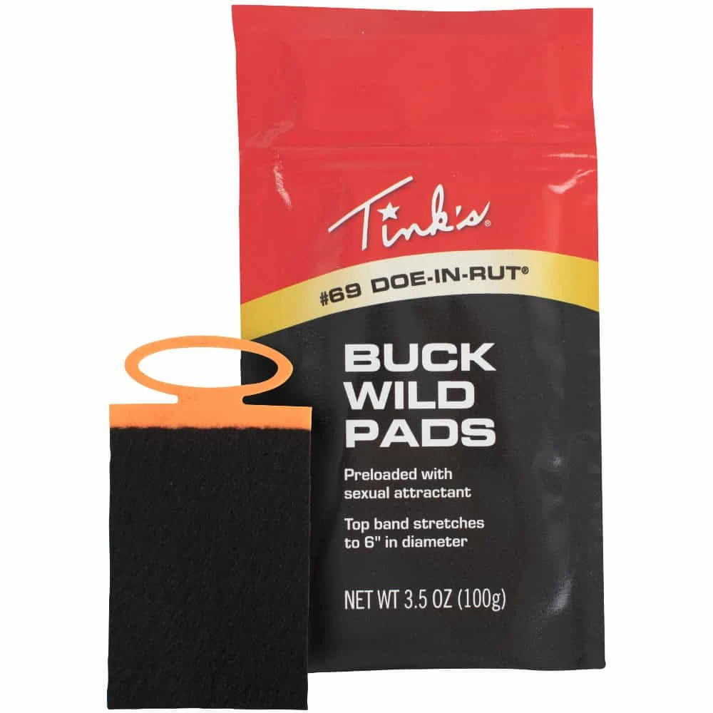 Tink’s Scents #69 Doe-In-Rut Buck Wild Pads 5 Pack W6140 3 Tink’s Scents #69 Doe-In-Rut Buck Wild Pads 5 Pack W6140